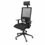Office Chair with Headrest Horna bali Piqueras y Crespo BALI840 Black