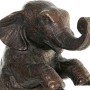 Decorative Figure DKD Home Decor Black Elephant Modern 30 x 12 x 37 cm