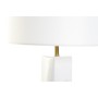 Lampe de bureau DKD Home Decor 8424001847242 33 x 33 x 67 cm Céramique Doré Métal Blanc 220 V 50 W
