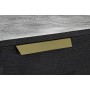 Sideboard DKD Home Decor Black Golden Mango wood 145 x 41 x 77 cm