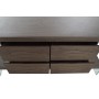 Sideboard DKD Home Decor   Brown Transparent Crystal Walnut MDF Wood 160 x 45 x 80 cm