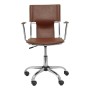 Office Chair Piqueras y Crespo Bogarra 4GSP364 Brown