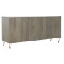Sideboard DKD Home Decor   Grey Golden Metal Mango wood 160 x 45 x 75 cm