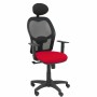 Chaise de Bureau avec Appui-tête Alocén Piqueras y Crespo B10CRNC Rouge