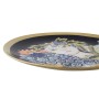 Centre de Table DKD Home Decor Bleu Multicouleur Porcelaine 42 x 42 x 4 cm