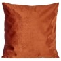 Coussin Polyester Velours Orange (45 x 13 x 45 cm)