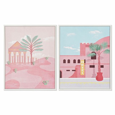 Toile DKD Home Decor polystyrène Toile 40 x 2,5 x 50 cm