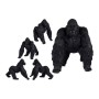 Decorative Figure Gift Decor XS210425 Black Gorilla 30 x 36 x 45 cm