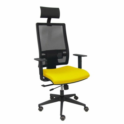 Chaise de Bureau avec Appui-tête Piqueras y Crespo B10CRPC Jaune