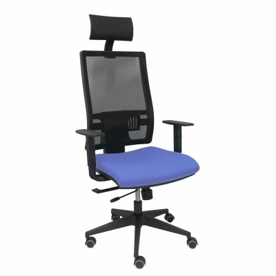 Chaise de Bureau avec Appui-tête Piqueras y Crespo B10CRPC Bleu