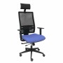 Office Chair with Headrest Piqueras y Crespo B10CRPC Blue