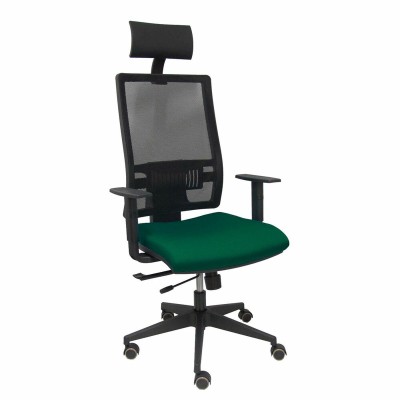Office Chair with Headrest Piqueras y Crespo B10CRPC Dark green Dark