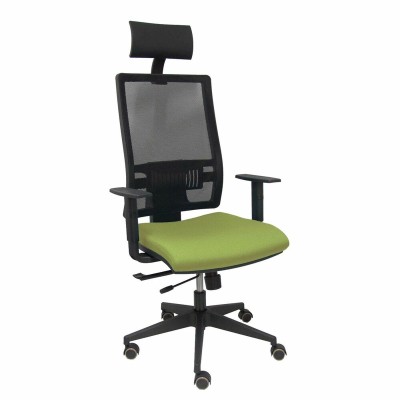 Chaise de Bureau avec Appui-tête Piqueras y Crespo B10CRPC Olive Vert clair