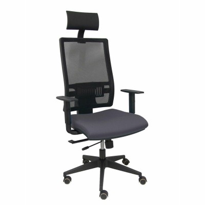 Office Chair with Headrest Piqueras y Crespo B10CRPC Dark grey