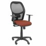 Chaise de Bureau Piqueras y Crespo 3B10CRN Marron Marron Clair Avec accoudoirs