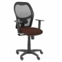 Office Chair Piqueras y Crespo 3B10CRN Dark brown With armrests