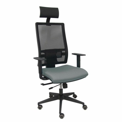 Office Chair with Headrest Piqueras y Crespo B10CRPC Grey