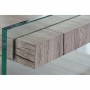Sideboard DKD Home Decor   Natural Tempered Glass MDF Wood 120 x 44 x 120 cm