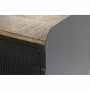 Buffet DKD Home Decor   Noir Doré Naturel Métal Bois de manguier 145 x 40 x 85 cm