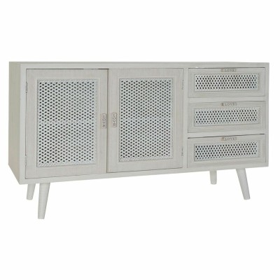 Buffet DKD Home Decor   Blanc Bois Bois MDF 110 x 41 x 64 cm