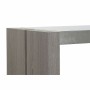 Sideboard DKD Home Decor   Grey Aluminium Crystal Oak Tempered Glass 165 x 39 x 76 cm