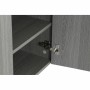 Sideboard DKD Home Decor   Grey Aluminium Crystal Oak Tempered Glass 165 x 39 x 76 cm