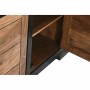 Sideboard DKD Home Decor Black Natural Acacia 200 x 45 x 86 cm