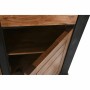 Sideboard DKD Home Decor Black Natural Acacia 200 x 45 x 86 cm
