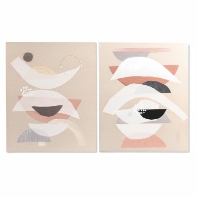 Canvas DKD Home Decor Pinewood Canvas 75,5 x 3,7 x 100 cm