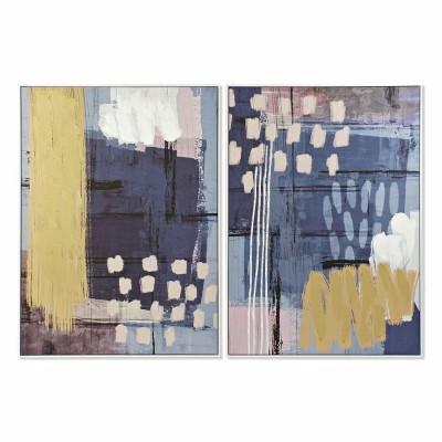 Canvas DKD Home Decor polystyrene Canvas 103,5 x 4,5 x 144 cm