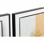 Set of 3 pictures DKD Home Decor Aluminium MDF Wood 200 x 3 x 70 cm (3 Pieces)