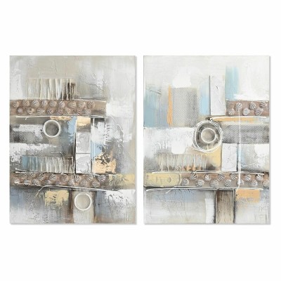 Toile DKD Home Decor Toile Bois MDF 60 x 3 x 80 cm