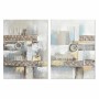 Toile DKD Home Decor Toile Bois MDF 60 x 3 x 80 cm
