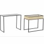 Centre Table DKD Home Decor Black Natural 60 x 30 x 50 cm