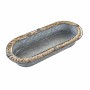 Centre de Table DKD Home Decor Marron Gris Fer 51 x 26 x 7 cm (2 Unités)