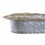 Centre de Table DKD Home Decor Marron Gris Fer 51 x 26 x 7 cm (2 Unités)