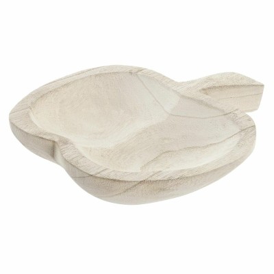 Centerpiece DKD Home Decor Brown Paolownia wood 28 x 25 x 5 cm