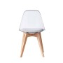 Dining Chair DKD Home Decor Grey Wood Polycarbonate 54 x 47 x 81 cm