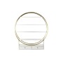 Shelves DKD Home Decor 160 x 35 x 180 cm Golden Metal White Poplar