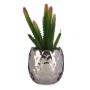 Decorative Plant Ibergarden HY2-44 Ceramic Plastic Cactus 10 x 20 x 10 cm Silver