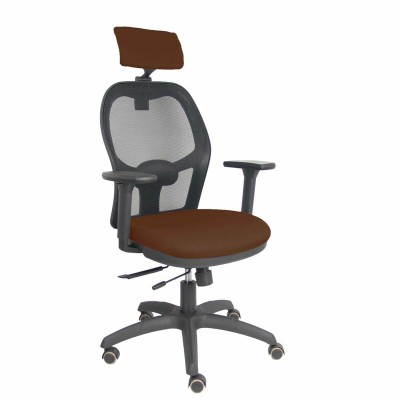 Chaise de Bureau avec Appui-tête Piqueras y Crespo B3DRPCR Brun foncé