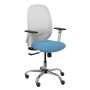 Chaise de Bureau Piqueras y Crespo 354CRRP Bleu Blanc Bleu ciel