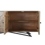Sideboard DKD Home Decor Grey Natural Metal Mango wood 177 x 45 x 74 cm