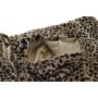 Couverture DKD Home Decor Sauvage Noir Orange (130 x 170 x 2 cm)