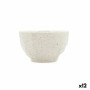 Bol pour Apéritifs Bidasoa Ikonic Gris Plastique Mélamine 11,5 x 11,5 x 7 cm (12 Unités)
