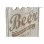 Décoration murale DKD Home Decor MDF Bière (25 x 1 x 55 cm)