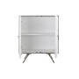 Sideboard DKD Home Decor White Grey Golden Brass Mango wood 93 x 41 x 114 cm