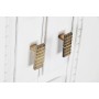 Sideboard DKD Home Decor White Grey Golden Brass Mango wood 93 x 41 x 114 cm