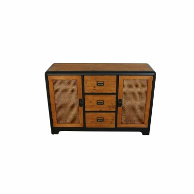 Buffet DKD Home Decor Brun foncé Gris foncé Métal Sapin 120 x 40 x 79 cm