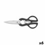 Kitchen Scissors Richardson Sheffield Artisan Black Metal 21 x 8,5 x 1 cm (6 Units)